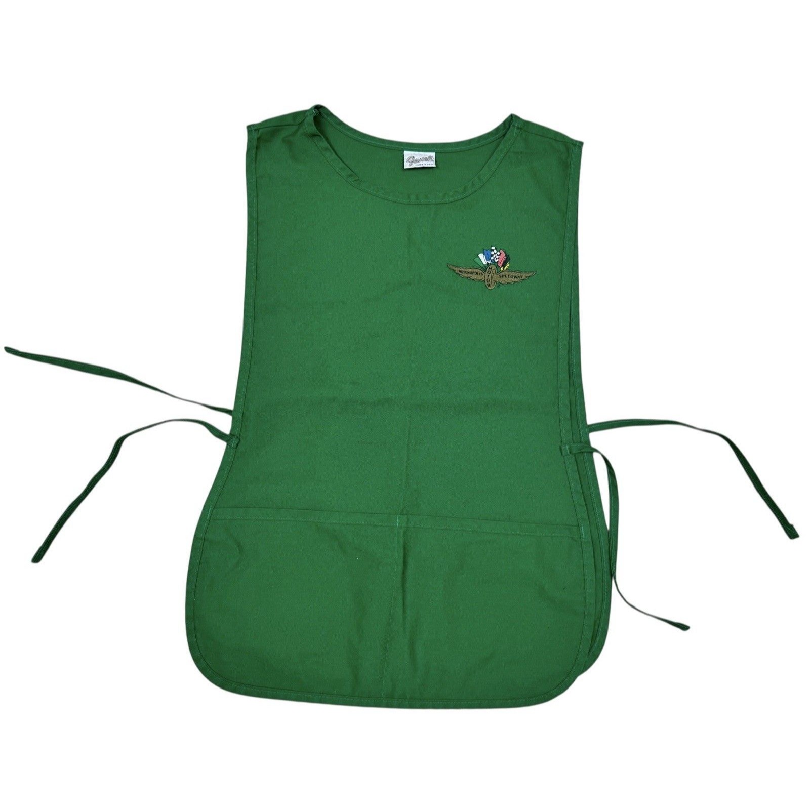 Vintage Indianapolis Motor Speedway Green Apron Racing Nascar Indy 500 By Fame